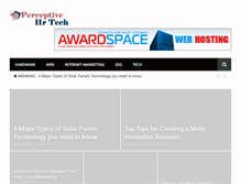 Tablet Screenshot of perceptivehrtech.com